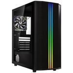 BitFenix skříň Saber Mesh / ATX / 3x120mm fan+ARGB fan / 2xUSB 3.0 / USB 2.0 / tvrzené sklo / černá