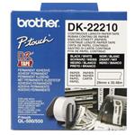 Brother - DK-22210 (papírová role 29mm x 30,48m)