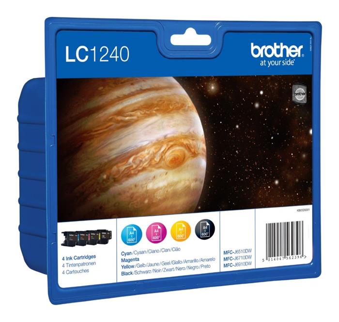 Brother LC-1240VALBP, sada 4 inkoustových cartridgí (CMYK)