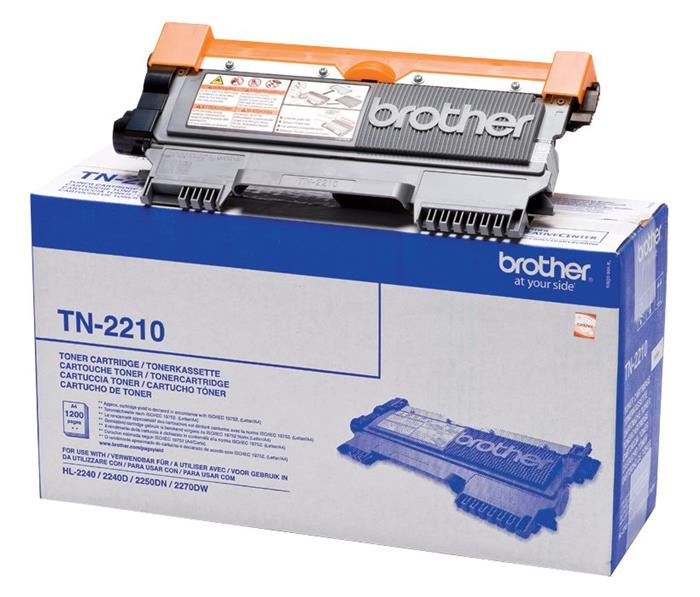 Brother TN-2210, černá tonerová kazeta, 1200 stran