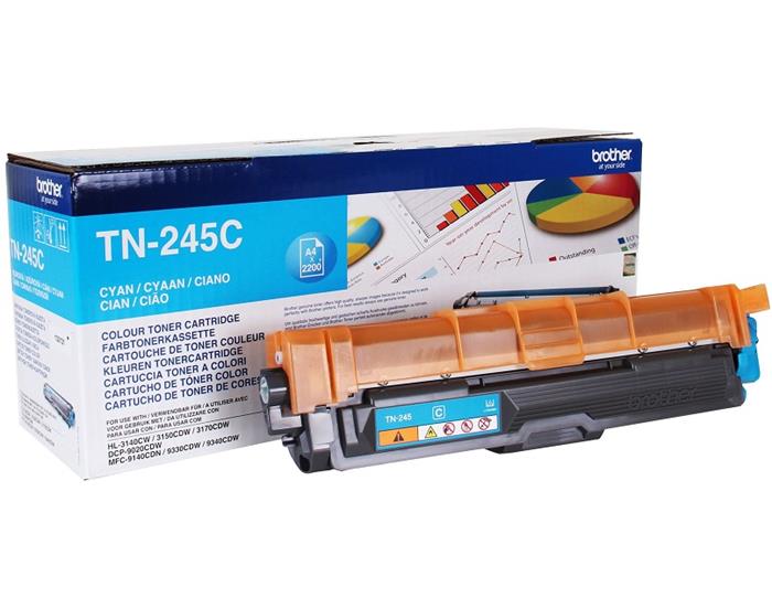 Brother TN-245C, azurový toner, 2 200 stran