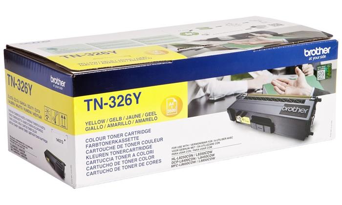 Brother TN-326Y, toner yellow, 3 500 stran