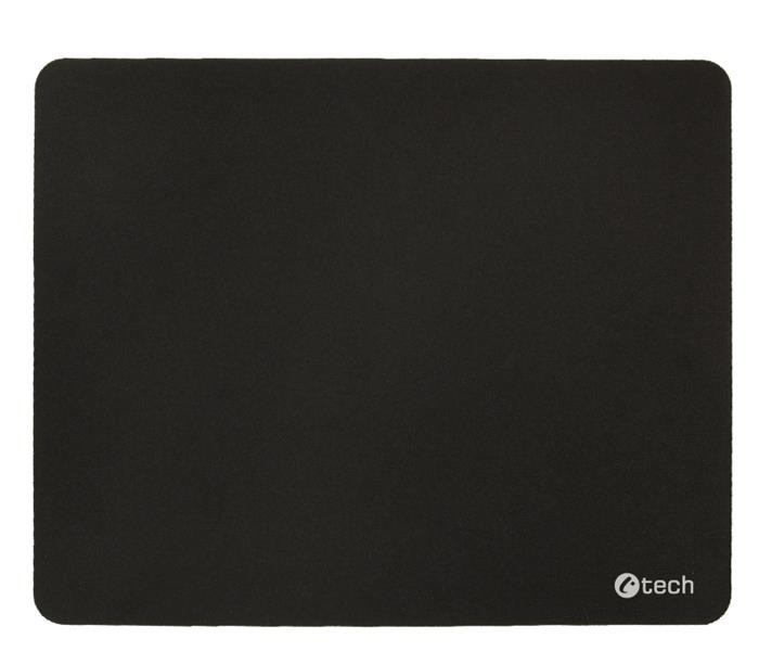 C-TECH podložka pod myš MP-03BK, textilní, 220x180mm, černá