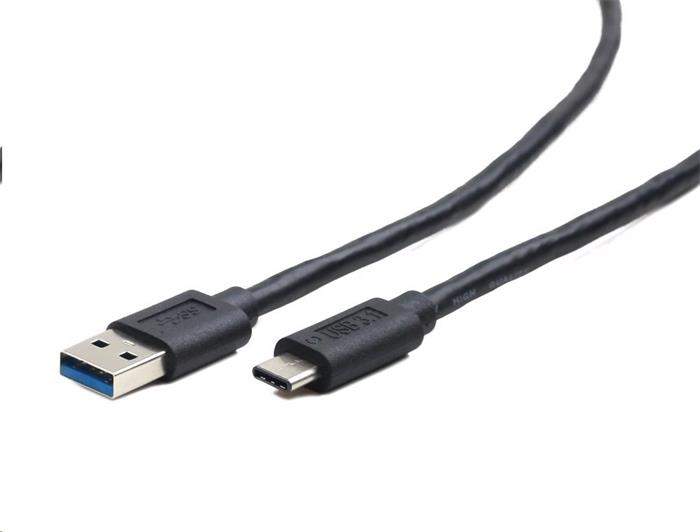 CABLEXPERT USB 3.0 kabel, Typ-A (M) na Typ-C (M), 1.8m, černý