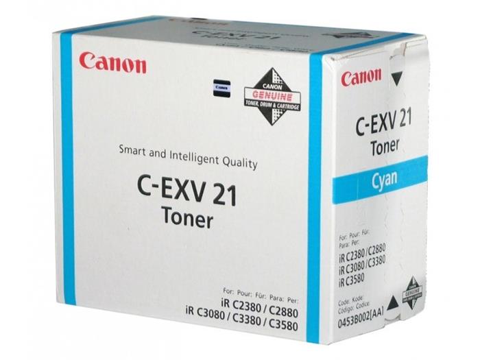 Canon C-EXV21, azurový toner, 14.000 stran