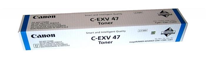 Canon C-EXV47, azurový toner, 21.500 stran