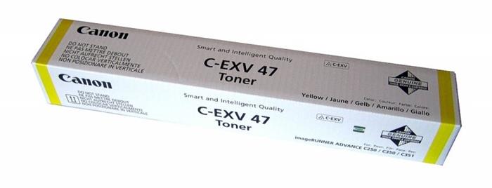 Canon C-EXV47, žlutý toner, 21.500 stran