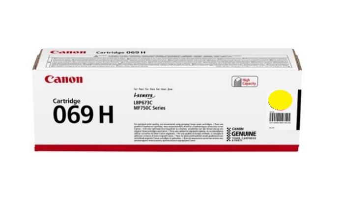 Canon Cartridge 069 H Yellow