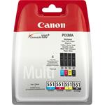 Canon cartridge CLI-551 C/M/Y/BK Photo value pack