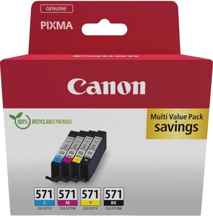 Canon cartridge CLI-571 C/M/Y/BK multipack