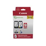 Canon cartridge PG-575/CL-576 PVP / Black + Color / 1x5,6ml + 1x6,2ml