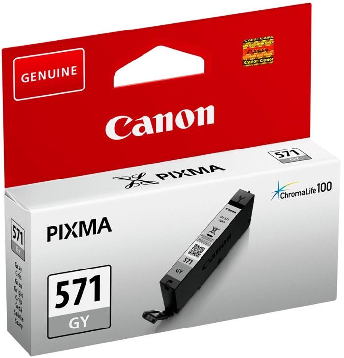 Canon CLI-571 GY, šedá inkoustová cartridge