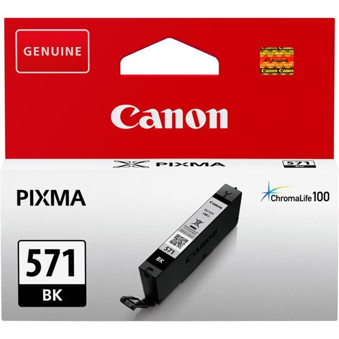 Canon CLI-571 XL BK, černá inkoustová cartridge, 11ml