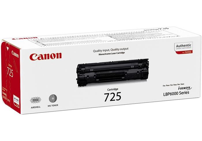 Canon CRG-725, černý toner pro LBP 6000, 1600 stran