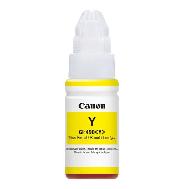 Canon GI-490 Yellow, žlutý inkoust, 70ml