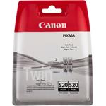 Canon multipack inkoustových náplní PGI-520BK / 2x v balení