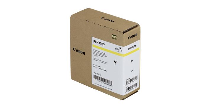 Canon originální ink PFI-310 Y, 2362C001, yellow, 330ml