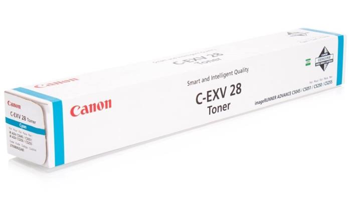 Canon originální toner CEXV28, cyan, 38000 stran