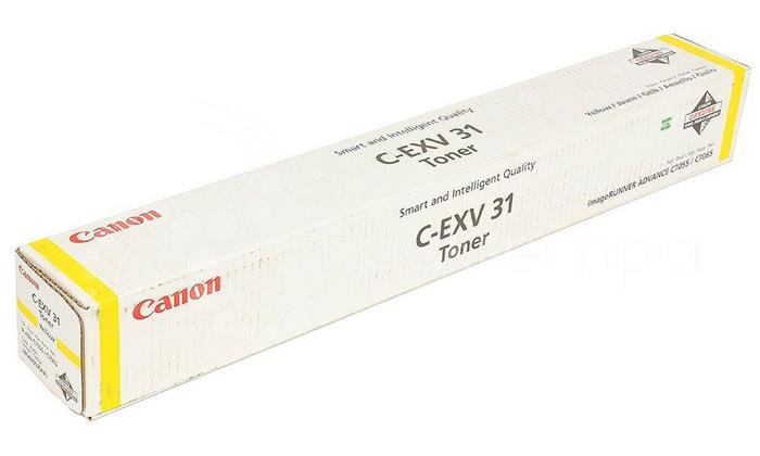 Canon originální toner CEXV31, yellow, 52000 stran