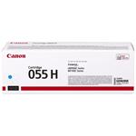 Canon originální toner CRG-055HC (azurový, 5900str.) pro Canon MF742Cdw, MF744Cdw, MF746Cx, LBP663Cdw, LBP664Cx/K/