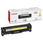 Canon originální toner CRG-718Y/ LBP-7200/ 7660/ 7680/ MF-80x0/ MF724/ 2900 stran/K/ Žlutý