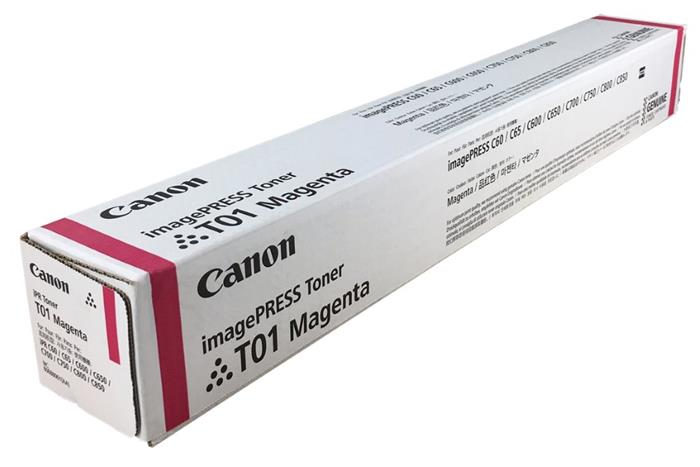 Canon originální toner T01, magenta, 8068B001, Canon imagePRESS IP C800/700/600