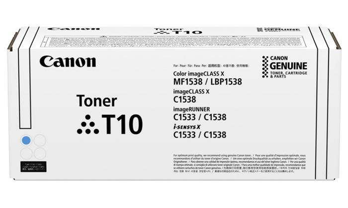 Canon originální TONER T10 CYAN iR C15xx series 10000 stran A4 (5%)