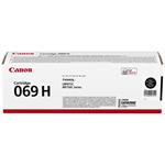 Canon originální vysokokapacitní toner Cartridge 069 H BK černý, MF752Cdw, 754Cdw, LBP673Cdw, kapacita 7 600 stran/K/