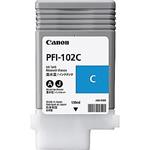 Canon PFI-102C, azurová inkoustová cartridge, 130ml