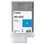 Canon PFI-107 CYAN, inkoustová cartridge, 130ml