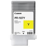 Canon PFI-107 YELLOW, inkoustová cartridge, 130ml