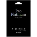 Canon  PT-101 Pro Platinum, fotopapír, 10x15cm, Lesklý, 20 listů