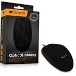 Canyon CMS1 drátová USB myš s 3 tlačítky, 800 dpi, černá