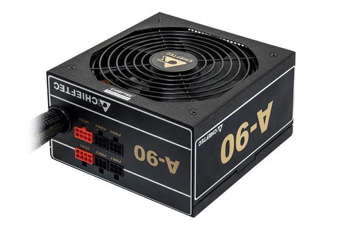 Chieftec A-90, 550W ATX zdroj, 14cm fan, 90+ Gold, modular