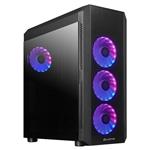 CHIEFTEC MidT Scorpion 4 GL-04B-UC-OP / ATX / 2x USB3.0 / USB-C / 4x120mm fan / ARGB/ průhledná bočnice / černá