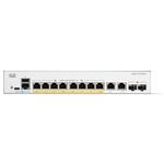 Cisco Catalyst 1200-8T-E-2G - Přepínač - gigabit ethernet - L3 - inteligentní - 8 x 10/100/1000 + 2 x combo Gigabit SFP/RJ-45 - de