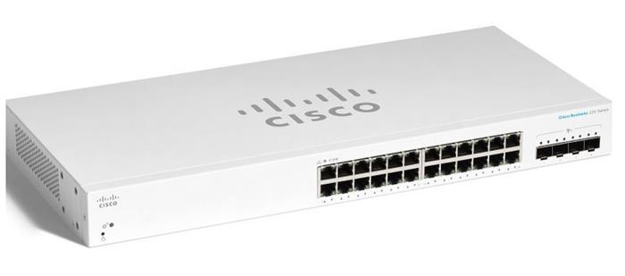 Cisco CBS220 Smart 24-port GE, 4x10G SFP+