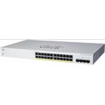 Cisco CBS220 Smart 24-port GE, PoE, 4x10G SFP+