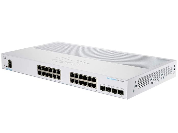 Cisco switch CBS250-24T-4G, 24xGbE RJ45, 4xSFP