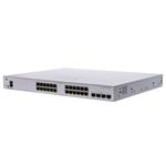 Cisco switch CBS350-24T-4G, 24xGbE RJ45, 4xSFP, fanless