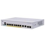 Cisco switch CBS350-8P-2G, 8xGbE RJ-45, 2xGbE RJ-45/SFP combo, PoE+, 67W