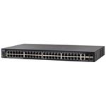 Cisco switch SG550X-48-K9-EU, 48x1G, 2x 10G SFP+, 2x 10GBase-T, stack, management