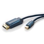 Clicktronic DisplayPort 1.1 kabel, DP(M) - miniDP(M), 1m