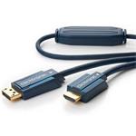 Clicktronic DisplayPort - HDMI kabel, DP(M) -> HDMI A(M), 10m