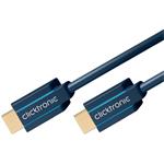 ClickTronic HDMI 2.1 kabel, zlacené konektory, 1.5m