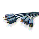 ClickTronic OFC Kabel 3x cinch(M) - 3x cinch(M), RGB video, 10m