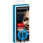 ClickTronic propojovací HDMI 2.0 kabel, 2m, zlacené konektory