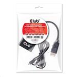 Club3D MST (daisy chain) adaptér, 1:2, USB napájení