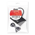 Club3D MST (daisy chain) adaptér, 1:4, USB napájení