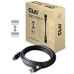 Club3D propojovací DisplayPort 1.4 kabel, 3m, černý